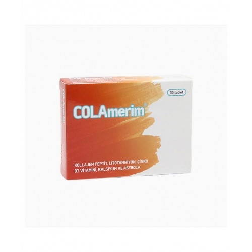 COLAmerim 30 Tablet | Eklem Hareketliliğini Artırmaya ve Ağrıları Azaltmaya Yardımcı Takviye Edici Gıda
