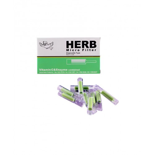 HERB Micro Filter Sigara Filtresi 10lu | Zararlı Maddeleri Filtrelemeye Yardımcı Sigara Filtresi