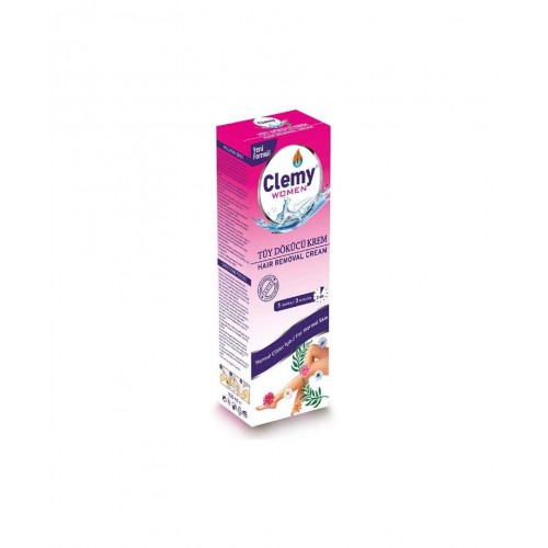 Clemy Tüy Dökücü Krem 100 ml | Tüylerden Hızlı ve Pratik Şekilde Kurtulmaya Yardımcı Krem