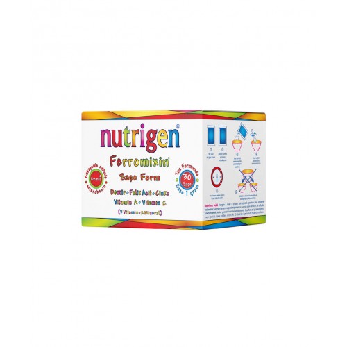 Nutrigen Ferromixin 30 Saşe | Çocuklara Özel Demir Takviye Edici Gıda