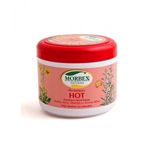 Morbex Hot 500 ml | Kas ve Eklem Ağrılarını Hafifletmeye Yardımcı, Isıtarak Rahatlatma Sağlayan Jel
