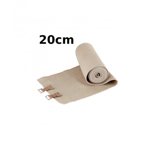 Elastik Bandaj 20 cm | Yaraların Bakımında ve Genel Destek Amaçlı Kullanıma Uygun Hijyenik Bandaj