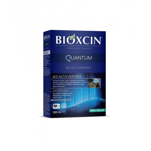 Bioxcin Quantum Bio-Activ Şampuan | Yağlı Saçlara Özel Güçlendirici ve Dengeleyici Bakım
