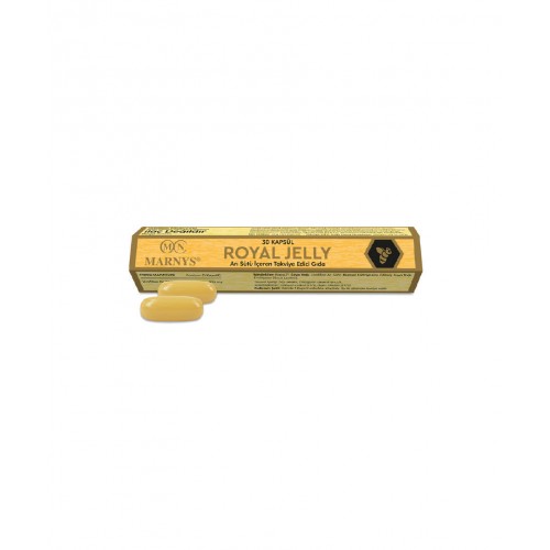 MN MARNYS Royal Jelly 1000 mg 30 Kapsül | Arı Sütü İçeren Takviye Edici Gıda