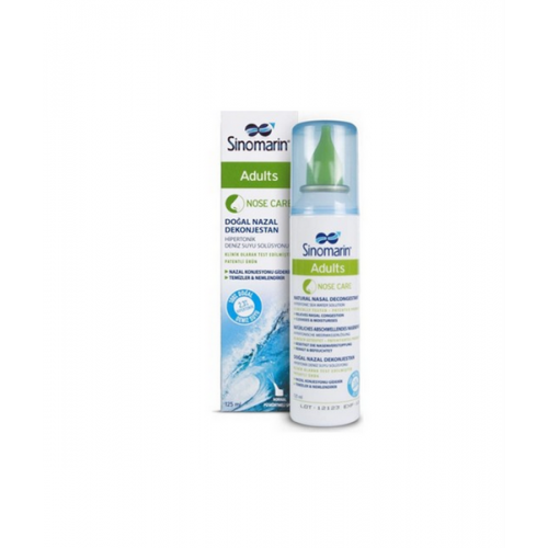 Sinomarin Adults Hipertonik Deniz Suyu 125ml | Doğal Nazal Dekonjestan