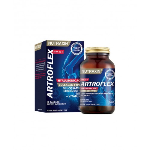 Nutraxin Artroflex HYA-C-II 90 Tablet | Eklem Sağlığı Destekleyici Kolajen Takviyesi