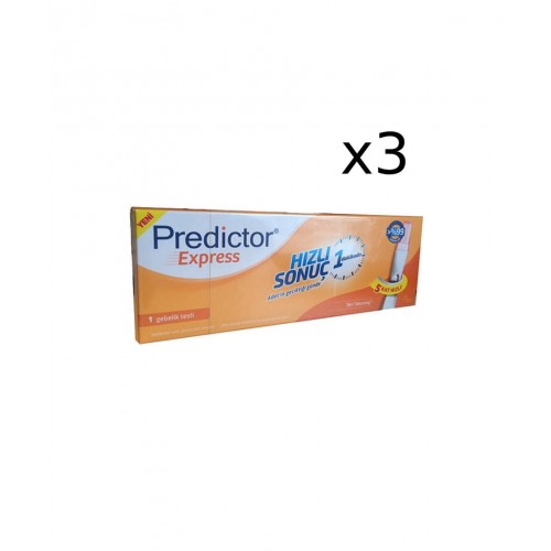 Predictor Express Gebelik Testi 3'lü Paket
