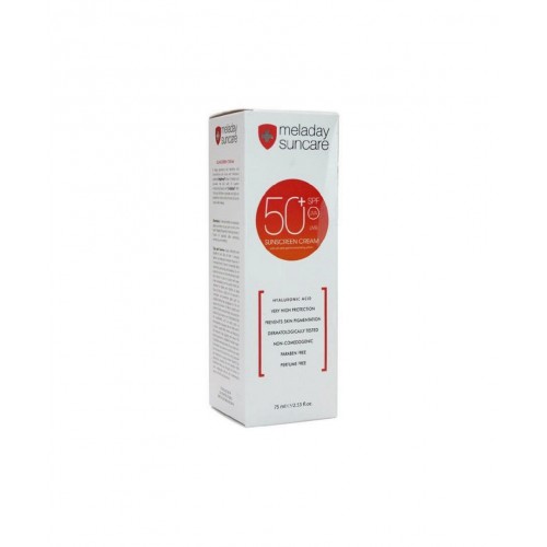 Meladay Suncare SPF50  Güneş Koruyucu Krem 75 ml | Ciltte Yağlı Bir His Bırakmayan Güneş Koruyucu