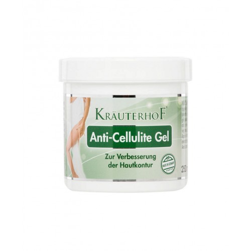 Krauterhof Anti-Cellulite Gel 250 ml | Cildin Elastikiyetini Artırarak Selülit Görünümünü Azaltmaya Yardımcı Jel