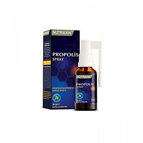 Nutraxin Propolis Boğaz Spreyi 30 ml | Boğaz Ağrılarını Gidermeye ve Rahatlamaya Yardımcı Sprey