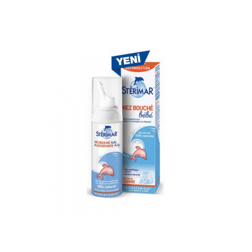 Sterimar Baby Hipertonik Burun Spreyi 50 ml | Nazal Tıkanıklığı Gideren Burun Spreyi