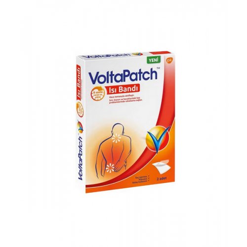 VoltaPatch Isı Bandı 2'li | Kas ve Eklem Ağrılarını Gideren Isı Terapisi Etkili Medikal Bant