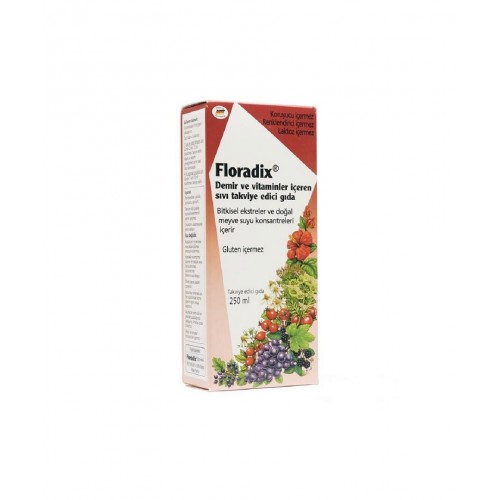 Floradix Şurup 250 ml | Demir Eksikliği Yaşayan Bireyler İçin Bitkisel Şurup