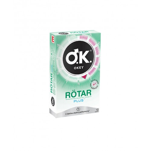 Okey Rötar PLUS Prezervatif 10'lu