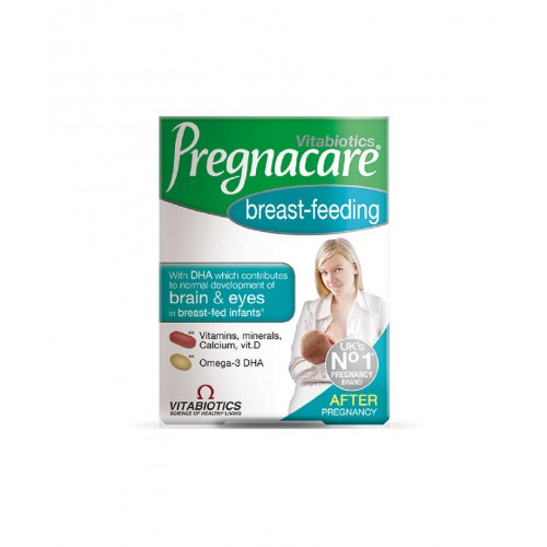 Vitabiotics Pregnacare Breast-Feeding 56 Tablet ve 28 Kapsül | Emziren Annelerin İhtiyaçlarına Özel, Anne ve Bebeğin Sağlığını Desteklemeye Yardımcı Takviye Edici Gıda