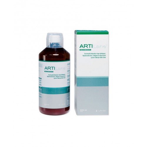ARTILane Kollejen Şurup 900 ml | Eklem ve Bağ Dokularının Güçlenmesine Yardımcı Takviye Edici Gıda