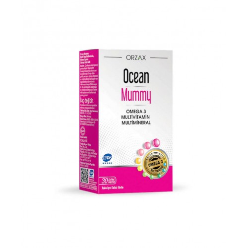 Ocean Mummy 30 Kapsül | Enerji Seviyelerini Artırmaya, Bağışıklık Sistemini Güçlendirmeye ve Genel Yaşam Kalitesini İyileştirmeye Yardımcı Takviye Edici Gıda