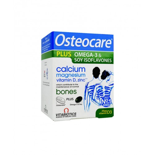 Osteocare Plus 84 Tablet | Kemiklerin Güçlenmesine ve Vücudun Mineral Dengesini Korumaya Katkı Sağlayan Takviye Edici Gıda