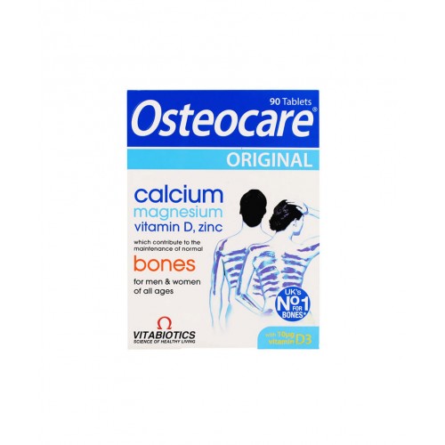 Vitabiotics Osteocare 90 Tablet | Kemiklerin Güçlenmesine ve Sağlıklı Kalmasına Yardımcı Takviye Edici Gıda