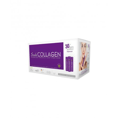 Suda Collagen 40 ml x 30 Shot Aylık Paket | Cildin Elastikiyetini Artırmaya Ve Görünümünü İyileştirmeye Yardımcı Takviye Edici Gıda