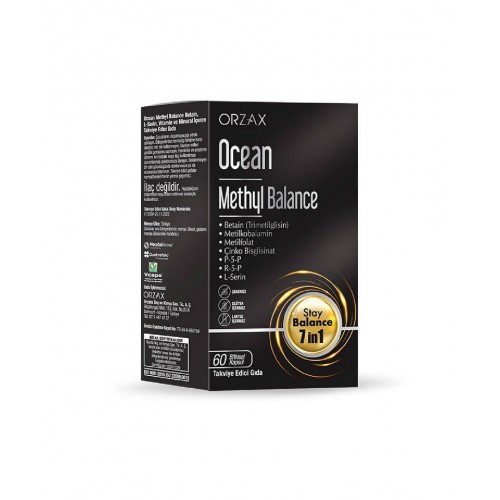 Ocean Methyl Balance 60 Kapsül | Vücudunuzun Metilasyon Süreçlerini Optimize Etmesine Yardımcı Takviye Edici Gıda