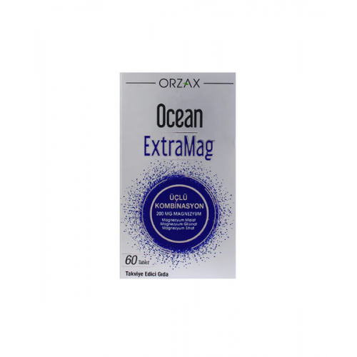 Ocean ExtraMag 60 Tablet | Magnezyum İçeren Takviye Edici Gıda
