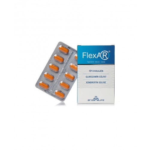 FlexAR 30 Tablet | Eklem ve Kas Ağrılarını Hafifletmeye Yardımcı Takviye Edici Gıda