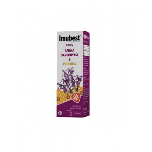 İmubest Sprey 30 ml | Afrika Sardunyası & Propolis İçeren Takviye Edici Gıda