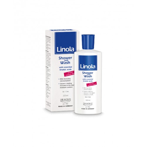 Linola Duş Jeli 300 ml | Kuru, Kaşıntılı ve Hassas Deriler İçin