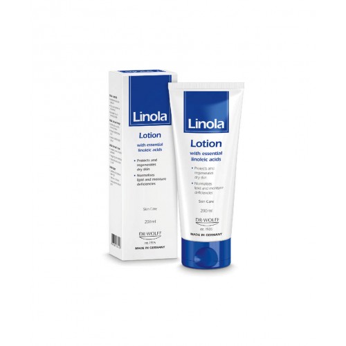 Linola Losyon 200 ml | Atopik, Kuru ve Gergin Ciltler İçin Vücut Losyonu