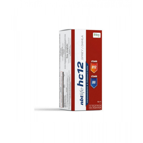 hc12 Sprey/Damla 10 ml | B Vitamini ve Fosfat İçeren Takviye Edici Gıda