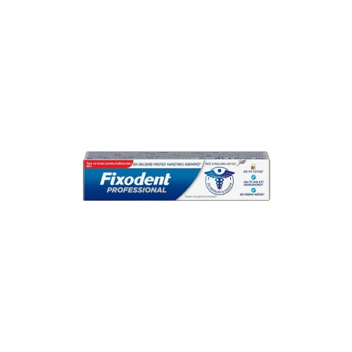 Fixodent Diş Protez Yapıştırıcı Professional 40 g | Diş Protezlerinizi Güvenli Bir Şekilde Sabitlemeye Yardımcı