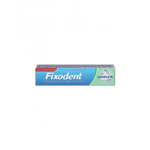 Fixodent Diş Protez Yapıştırıcı Complete Aromasız 47 g | Diş Protezlerinizi Güvenli Bir Şekilde Sabitlemeye Yardımcı