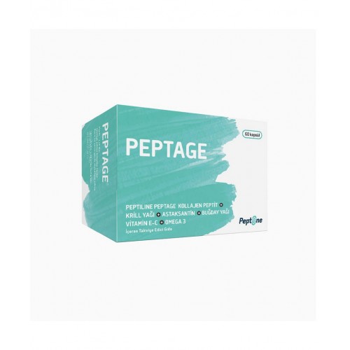 Peptage 60 Kapsül | Genel Sağlık ve Yaşam Kalitesini Artırmaya Yardımcı Takviye Edici Gıda
