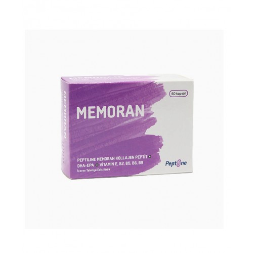 Memoran 60 Kapsül | Bilişsel Fonksiyonların Güçlendirilmesine Yardımcı Takviye Edici Gıda