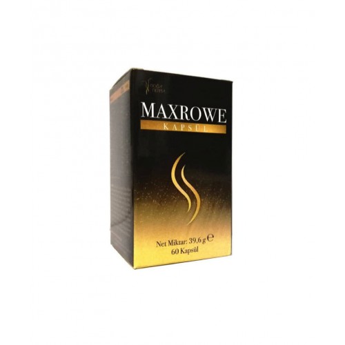 Maxrowe 60 Kapsül | Enerji Seviyelerini Artırmaya ve Genel Yaşam Kalitesini İyileştirmeye Yardımcı Takviye Edici Gıda
