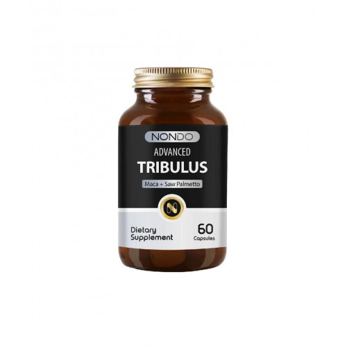 Nondo Advanced Tribulus 60 Kapsül | Sporcular ve Aktif Yaşam Tarzına Sahip Bireylere Özel Enerji Seviyelerini ve Dayanıklılığı Artırmaya Yardımcı Takviye Edici Gıda