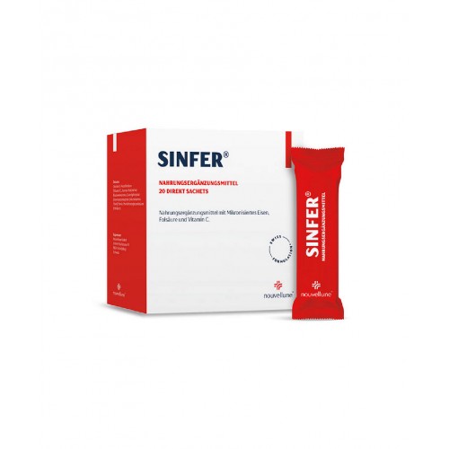 Sinfer 20 Saşe | Kolay Taşınabilir Genel Sağlığı Desteklemeye Yardımcı Takviye Edici Gıda