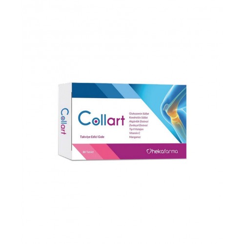Collart Collagen Kolajen 30 Tablet | Cilt, Eklem ve Bağ Dokularının Sağlığını Destekleyici Kolajen Takviyesi