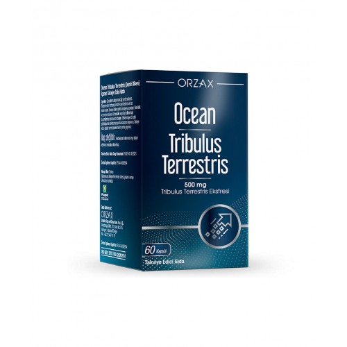 Ocean Tribulus Terrestris 500 mg 60 Kapsül | Enerji Seviyelerini Artırmaya, Performansı Desteklemeye ve Genel Sağlığı İyileştirmeye Yardımcı Takviye Edici Gıda