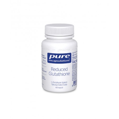 Pure Reduced Glutathione 100 mg 60 Kapsül | Günlük Yaşamın Getirdiği Stres ve Toksinlerle Başa Çıkmaya Yardımcı Takviye Edici Gıda