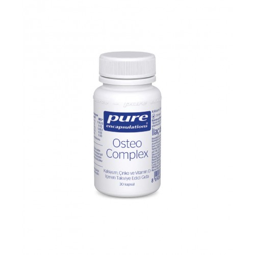Pure Osteo Complex 30 Kapsül | Kemiklerin Güçlenmesine ve Esnekliğine Katkıda Bulunan Takviye Edici Gıda