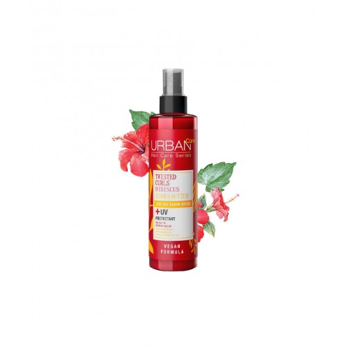Urban Twisted Curls Hibiscus ve Shea Butter 200 ml Sıvı Saç Bakım Kremi | Kıvırcık ve Dalgalı Saçlara Özel Besleyici ve Bukle Belirginleştirici Bakım
