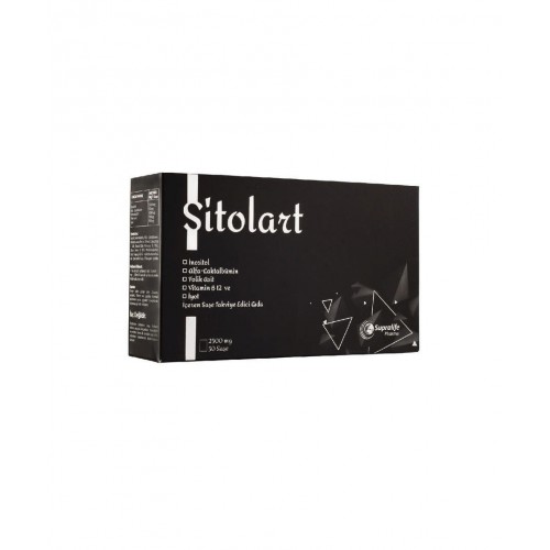 Sitolart 30 Saşe | Enerji Seviyelerini Artırmaya, Bağışıklık Sistemini Desteklemeye ve Genel Sağlığı İyileştirmeye Yardımcı Takviye Edici Gıda