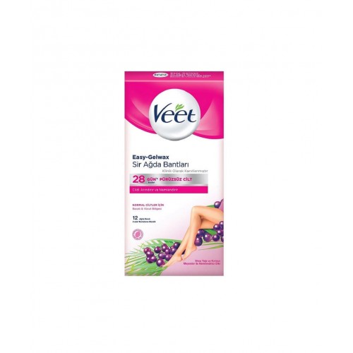 Veet Ağda Bandı | Normal Ciltler İçin 12'li