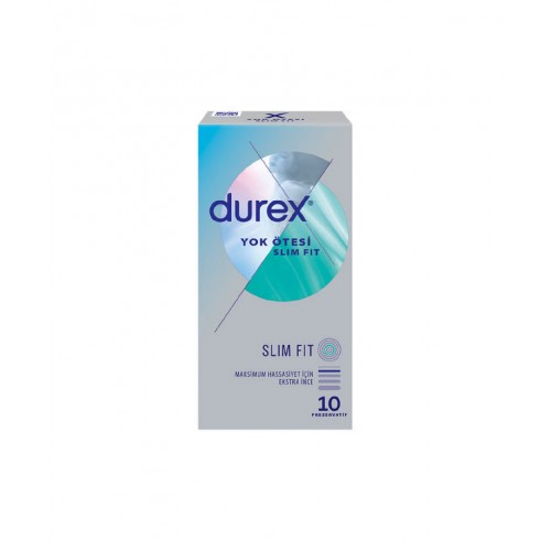 Durex Yok Ötesi Slim Fit 10'lu Ekstra İnce Prezervatif