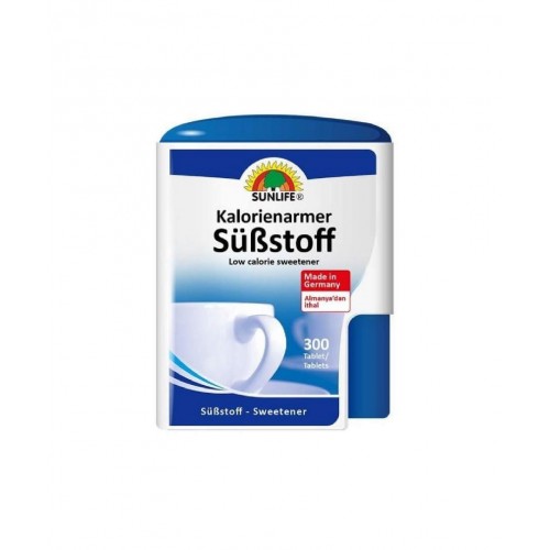 Sunlife Sweetener 300 Tablet | Düşük Kalori İçeriği ile Diyetlerinizi Destekleyen Tatlandırıcı