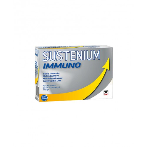 Sustenium Immuno 14 Saşe | Bağışıklık Sisteminin Normal Fonksiyonuna Katkıda Bulunan Takviye Edici Gıda