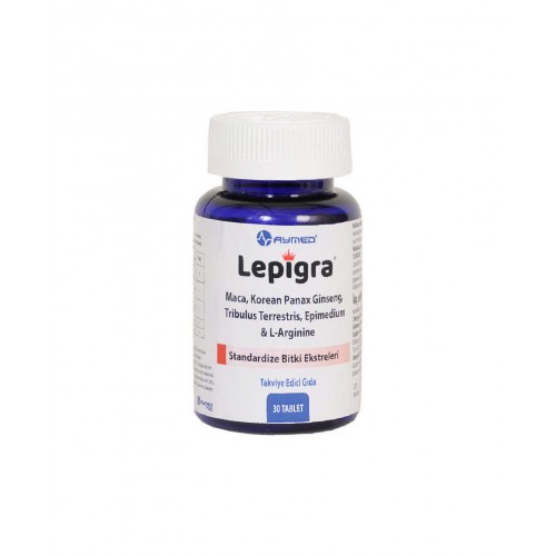 Lepigra 30 Tablet | Erektil Disfonksiyon (ED) Tedavisinde Etkinlik Gösteren Tablet Formunda Takviye Edici Gıda