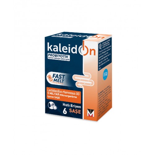 Kaleidon Fast Melt 6 Saşe | Sindirim Sistemini Düzenlemeye ve Bağışıklık Sistemini Desteklemeye Yardımcı Olan Probiyotik Takviye